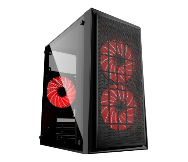 GEMBIRD Fornax 950R CCC-FORNAX-950R czerwone podświetlanie - 1050617 - zdjęcie